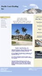 Mobile Screenshot of pacificcoastroofinginc.com